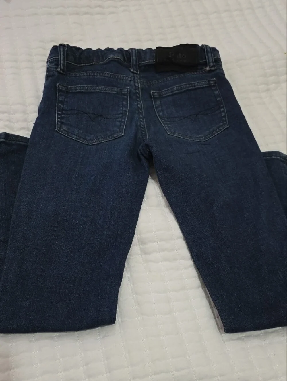 Ralph Lauren Boys Dark Blue Straight Jeans